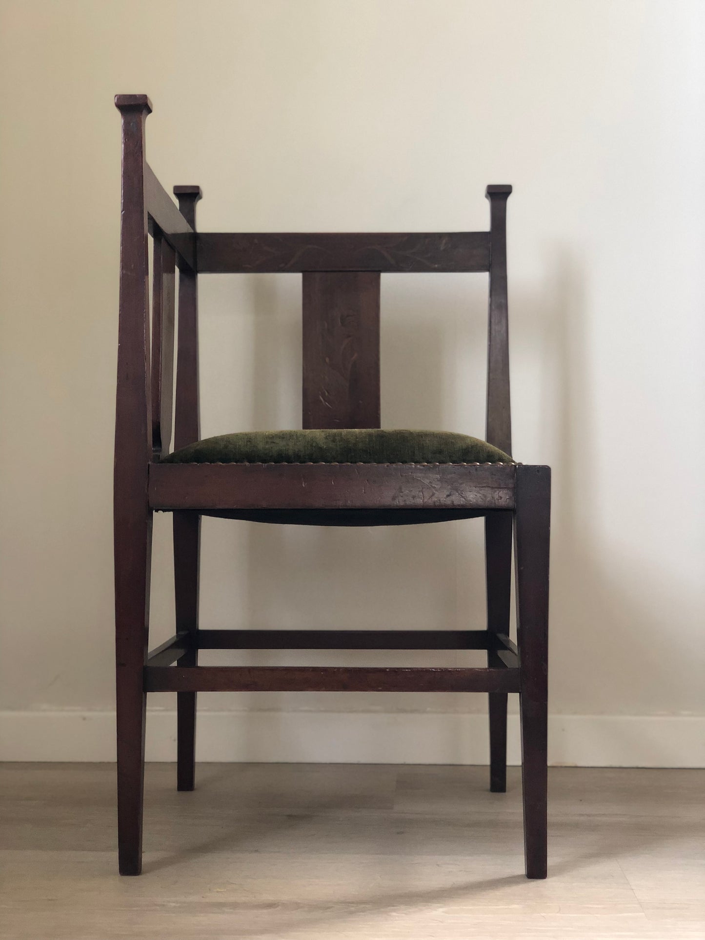 Edwardian Inlaid Mahogany Chair Early 20th Century