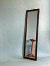 Antique Louis Philippe Full Length Mirror Giltwood France Late 19th Century