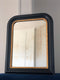 Antique Louis Philippe Mirror In Black and Gold France Late 19th Century