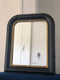 Antique Louis Philippe Mirror In Black and Gold France Late 19th Century