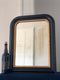 Antique Louis Philippe Mirror In Black and Gold France Late 19th Century