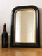 Antique Louis Philippe Mirror In Black and Gold France Late 19th Century