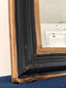 Antique Louis Philippe Mirror In Black and Gold France Late 19th Century