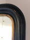 Antique Louis Philippe Mirror In Black and Gold France Late 19th Century