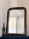 Antique Louis Philippe Mirror In Black and Gold France Late 19th Century