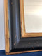 Antique Louis Philippe Mirror In Black and Gold France Late 19th Century