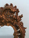 Antique Rococo Table Mirror Cherub Head France Late 19th Century