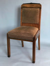 Art Deco Detailed Amsterdam School Chair 1920s