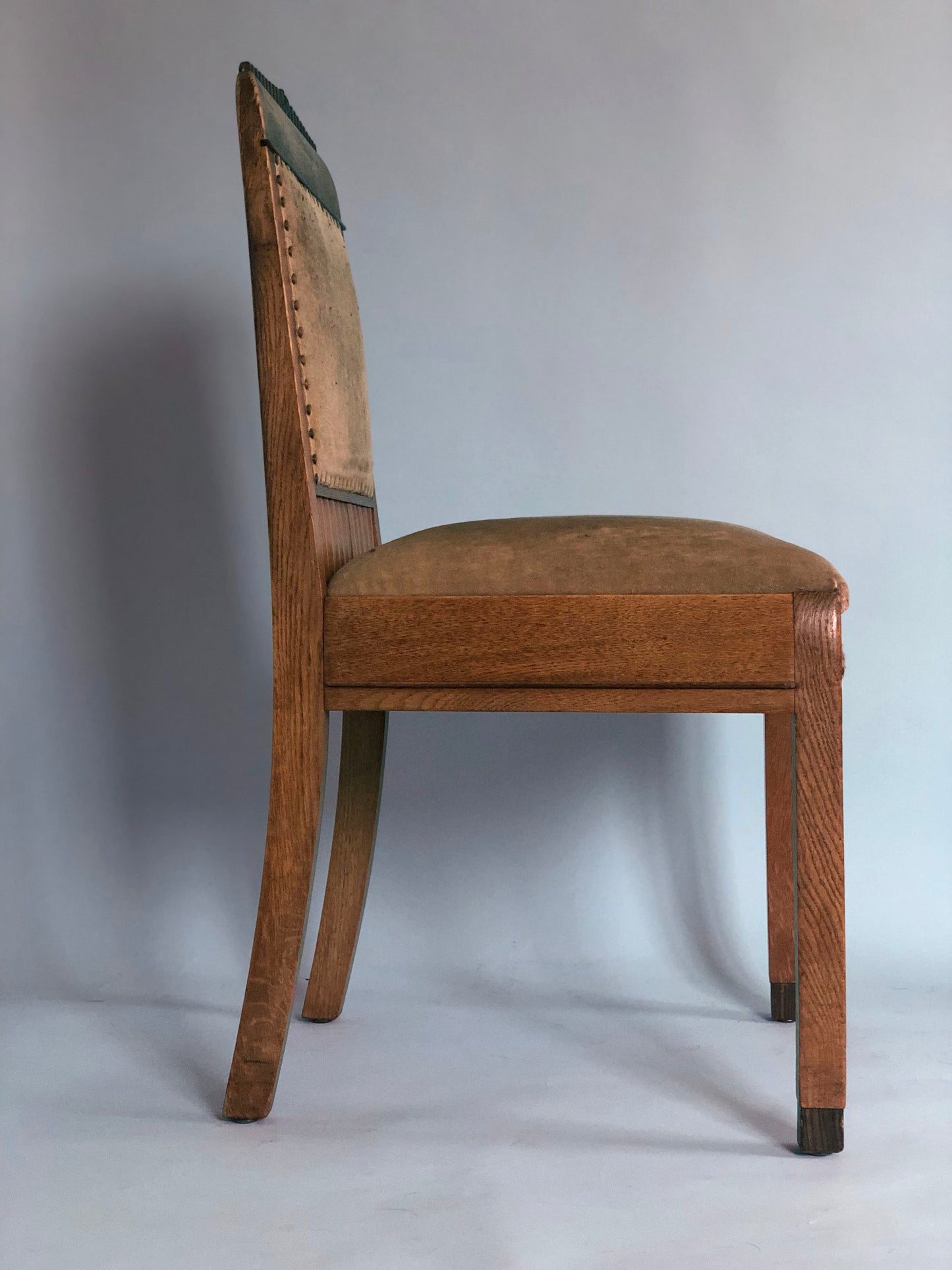 Art Deco Detailed Amsterdam School Chair 1920s