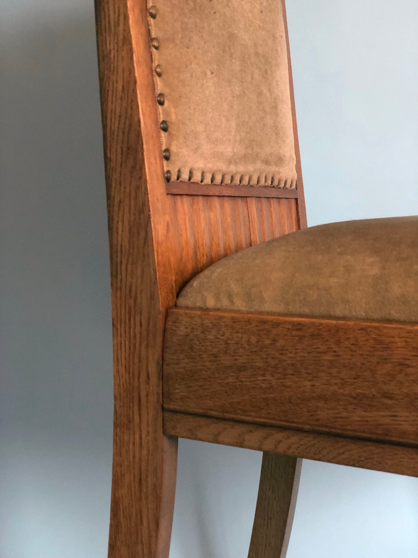 Art Deco Detailed Amsterdam School Chair 1920s