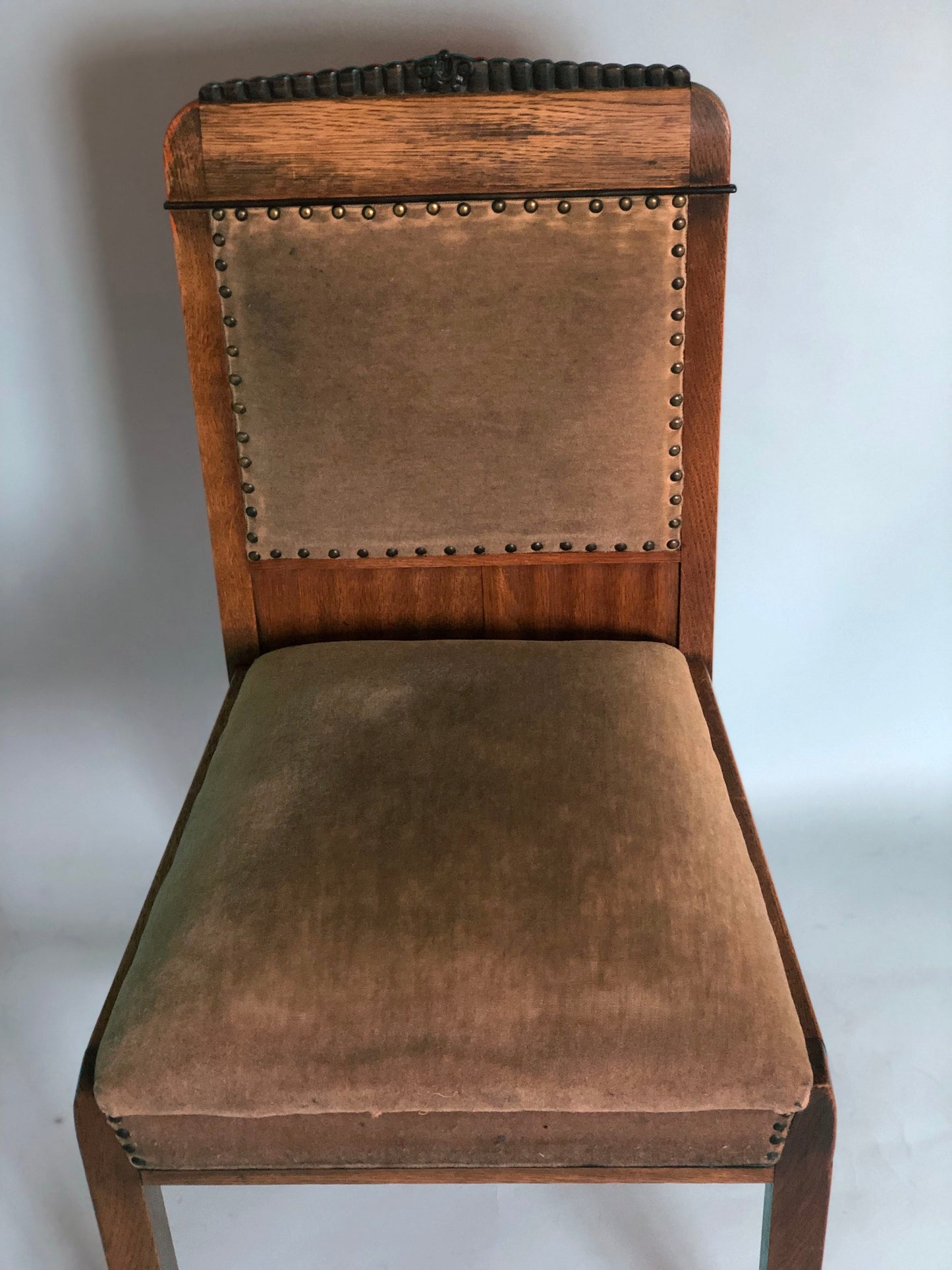 Art Deco Detailed Amsterdam School Chair 1920s