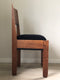 Art Deco Oak Dining Chair By J.A. Muntendam For L.O.V. Oosterbeek 1920s