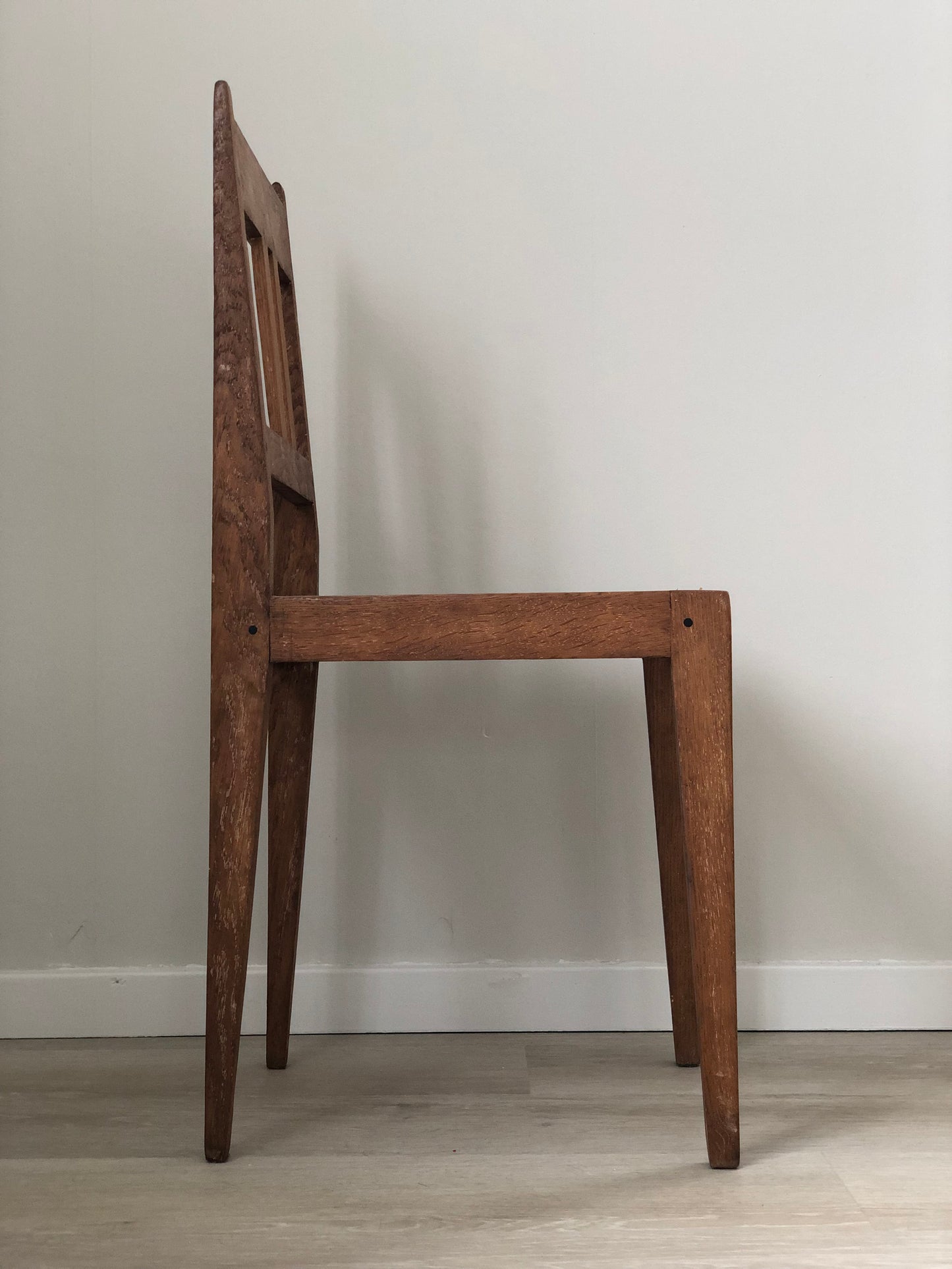 Arts & Crafts Oak Chair J. Van den Bosch For t Binnenhuis The Netherlands 1900s