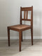 Arts & Crafts Oak Chair J. Van den Bosch For t Binnenhuis The Netherlands 1900s