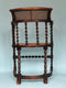 Early 20th Century Edwardian Barley Twist Corner Chair With Cane