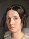 Early 19th Century Oil Portrait Painting of a Swedish Lady Christina Fahlman