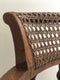 Edwardian Barley Twist Arm chair With Cane Early 20th Century