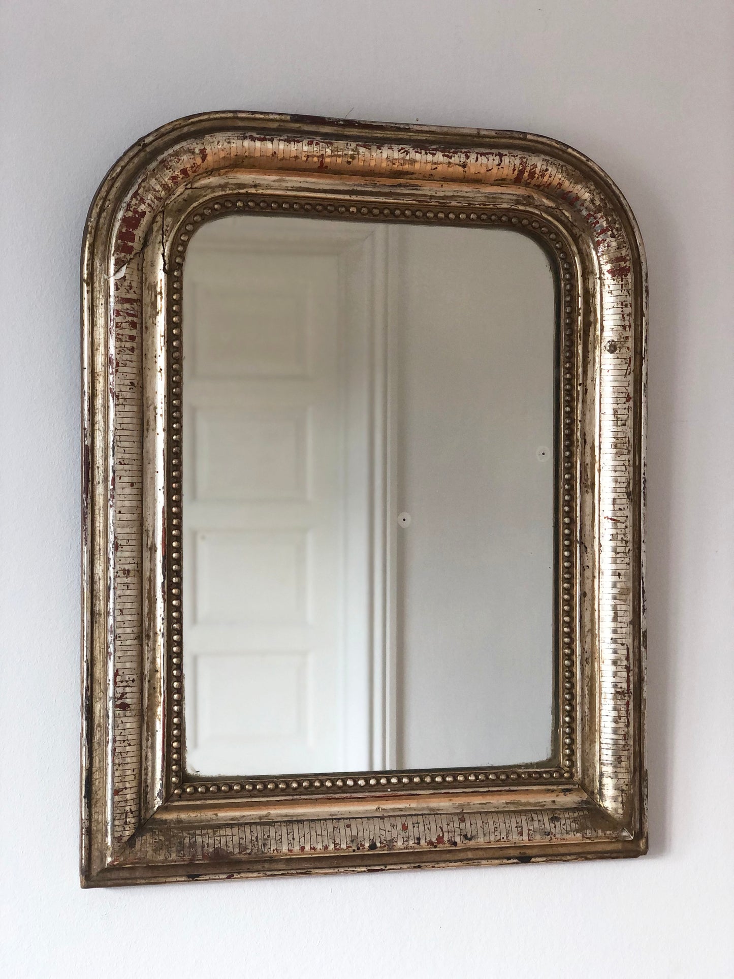 High Quality Antique Louis Philippe Giltwood Mirror France Late 19th Century