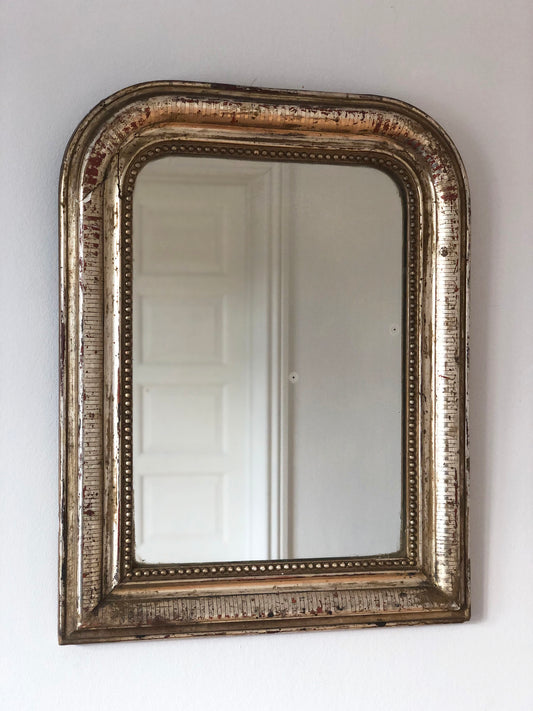 High Quality Antique Louis Philippe Giltwood Mirror France Late 19th Century