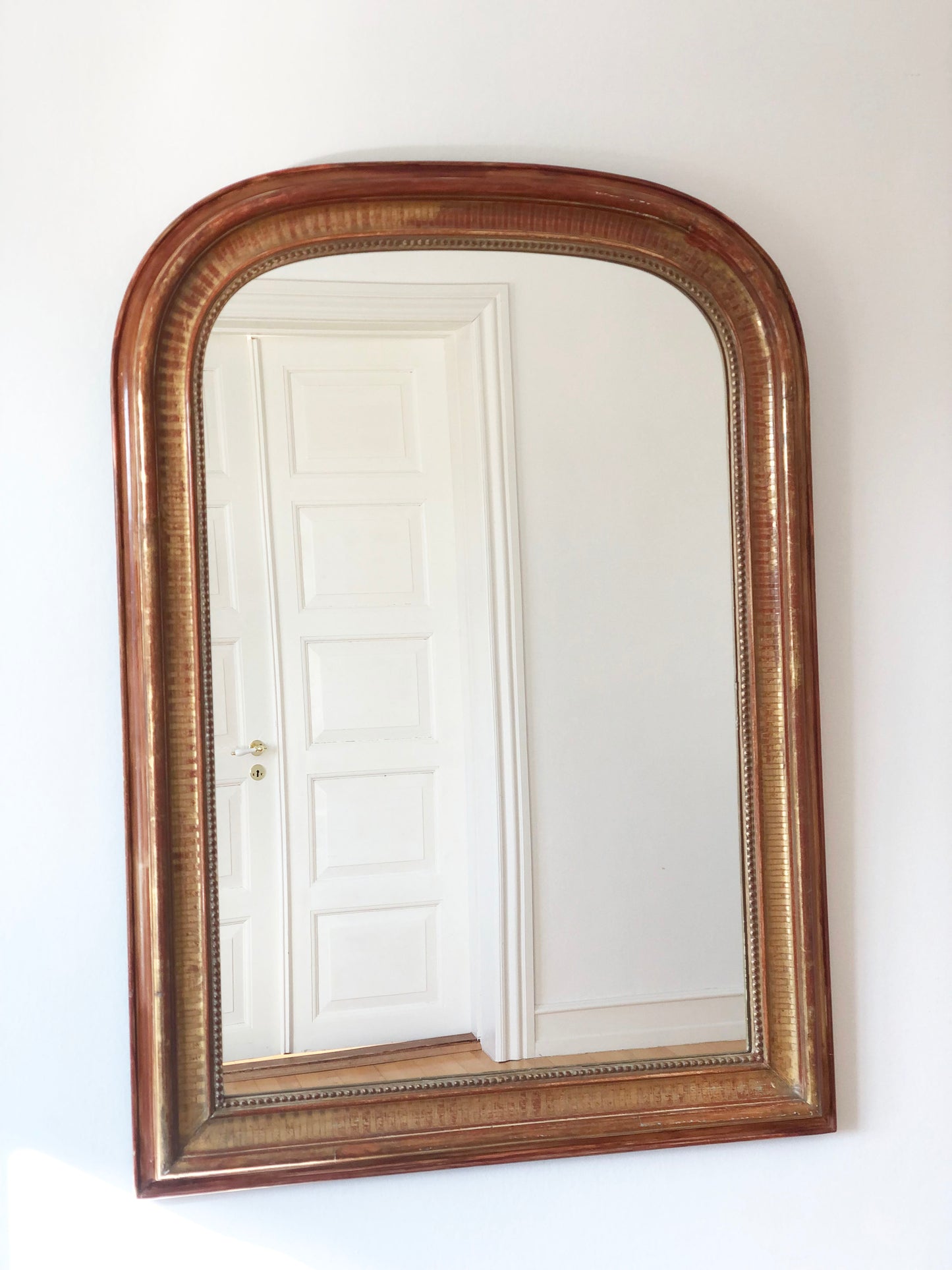 Large High Quality Antique Louis Philippe Giltwood Mirror France Late 19th Century