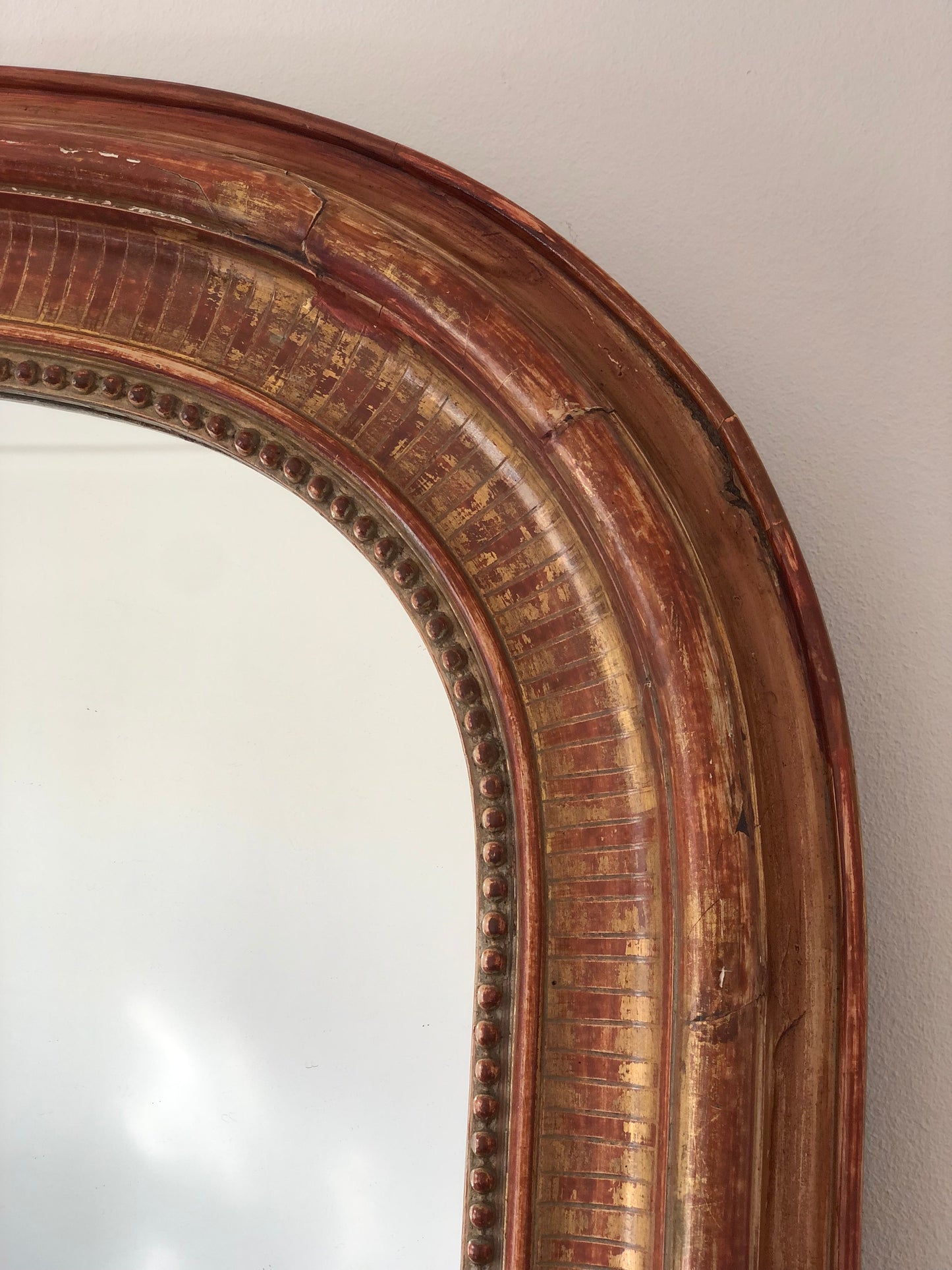 Large High Quality Antique Louis Philippe Giltwood Mirror France Late 19th Century