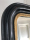 High Quality Antique Louis Philippe Mirror In Black and Gold France Late 19th Century