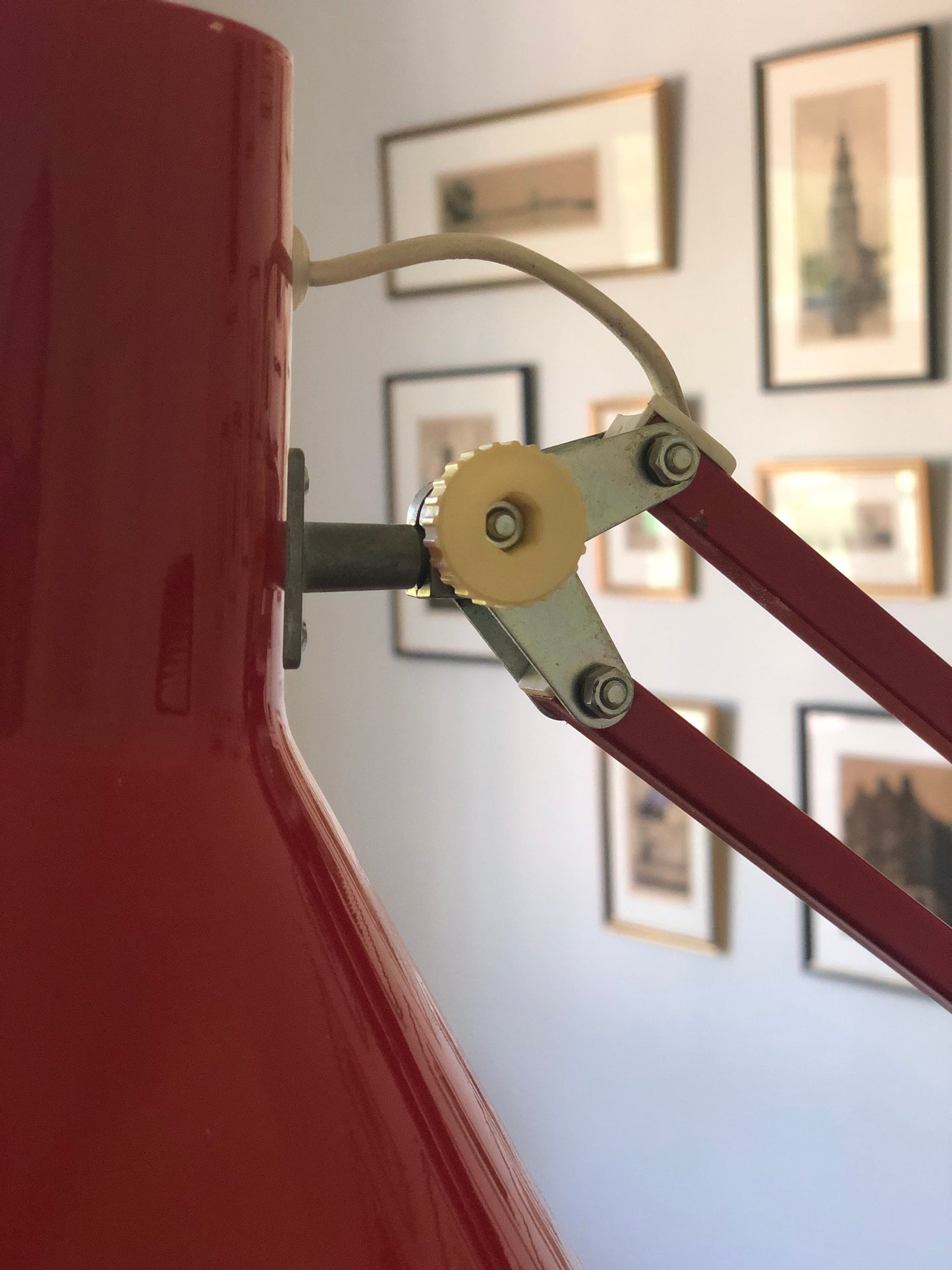 Industrial Architect Desk Lamp HCF Denmark 1970s