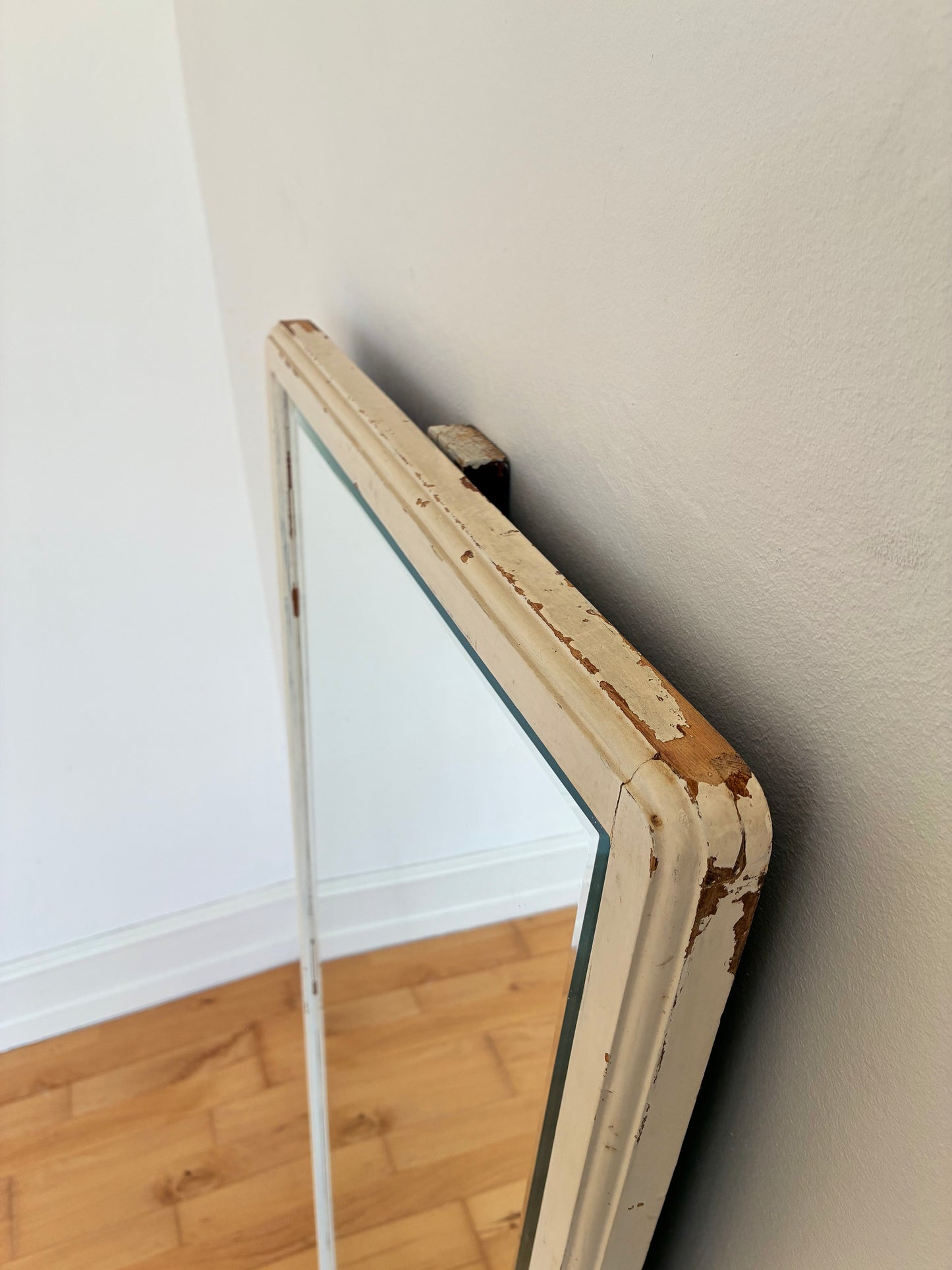 Large Antique European Full-Length Floor Mirror, Early 20th Century