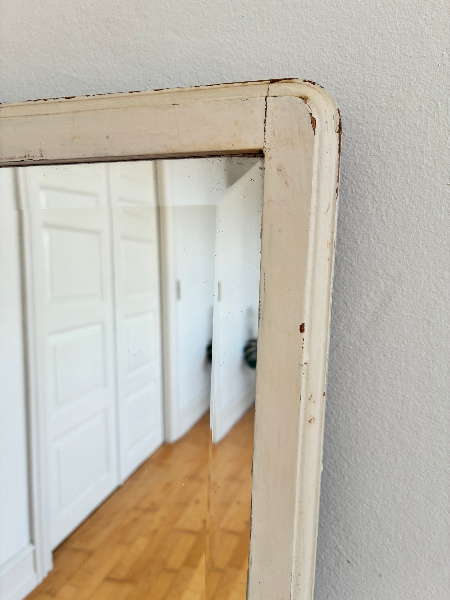Large Antique European Full-Length Floor Mirror, Early 20th Century