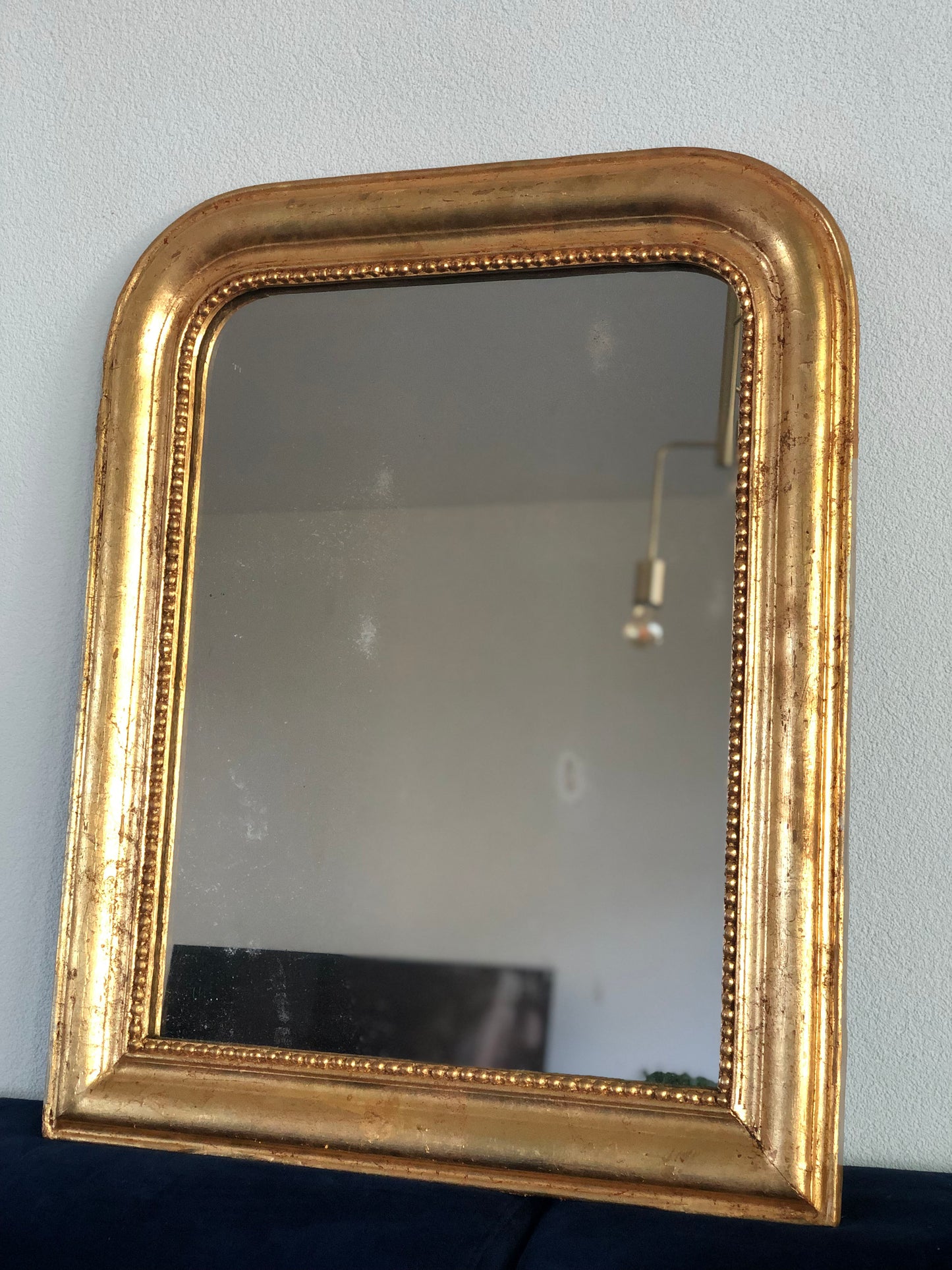 Late 19th Century Louis Philippe Giltwood Mirror France