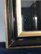 Late 19th Century Louis Philippe Mirror in Black and Gold France