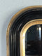 Late 19th Century Louis Philippe Mirror in Black and Gold France