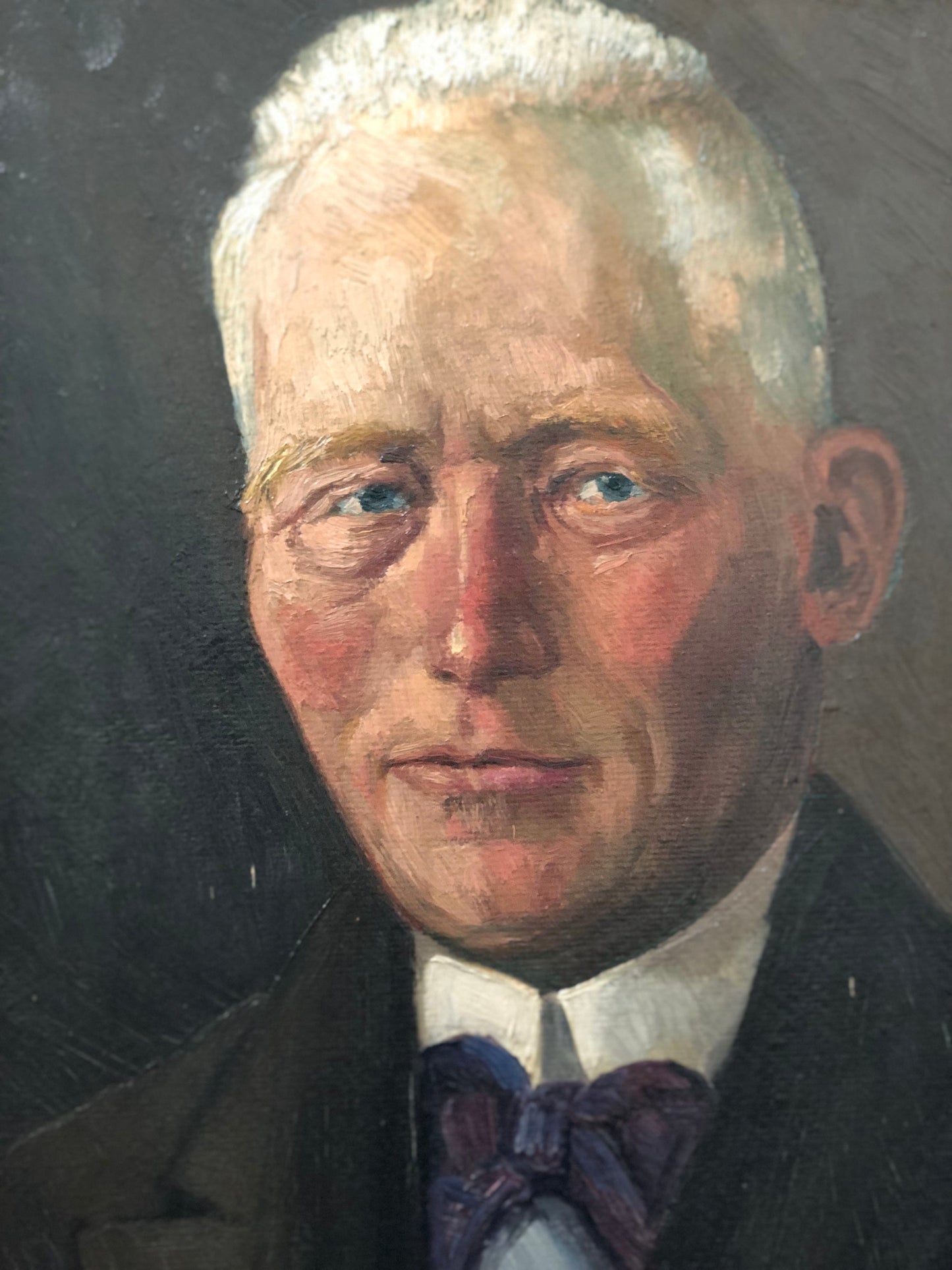 Late 19th Century Oil Painting Portrait of a Gentleman