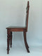 Late 19th Century Victorian Mahogany Hall Chair United Kingdom