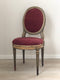 Louis Seize Gildwood Medallion Chair Late 19th Century