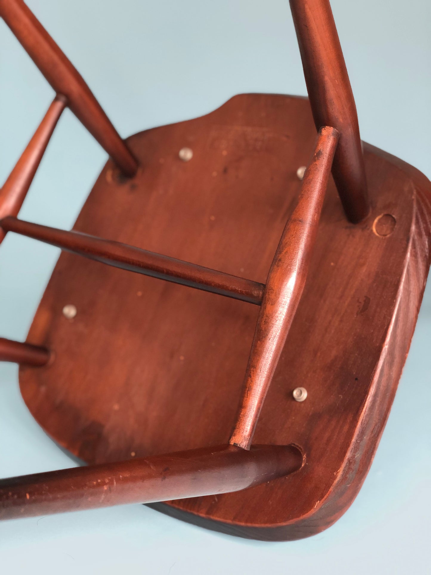 Mid Century Walnut High-Back Chair by Lucian Ercolani for Ercol