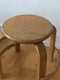 Scandinavian Vintage 7 Similar Stackable Stools Denmark 1970s