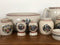 Set of Scandinavian Vintage Aksini Kitchen Pots / Bowl Denmark