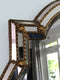 Spanish Venetian Large Mirror Hollywood Regency 1990s