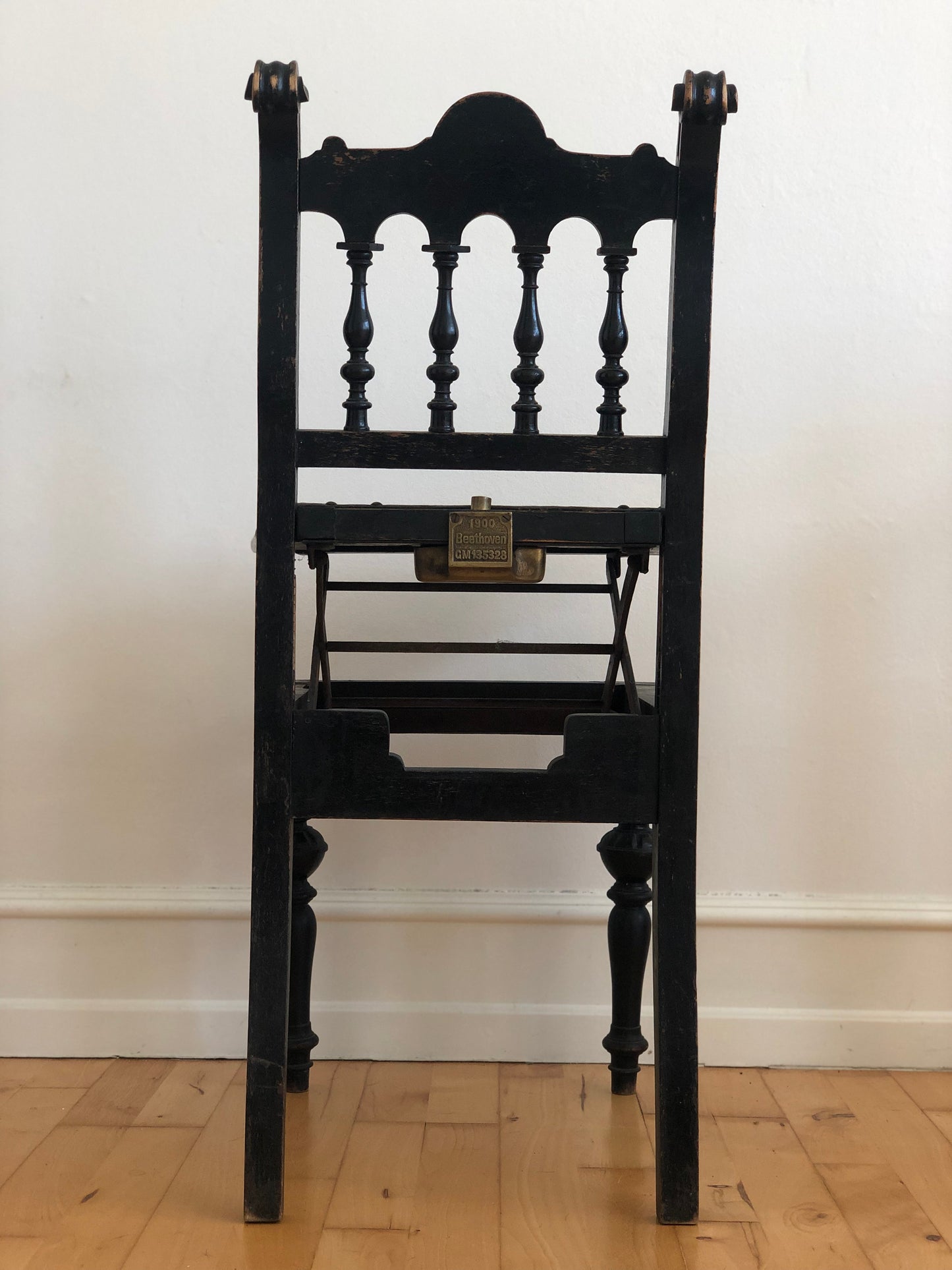 Victorian Adjustable Music Chair Beethoven 1900