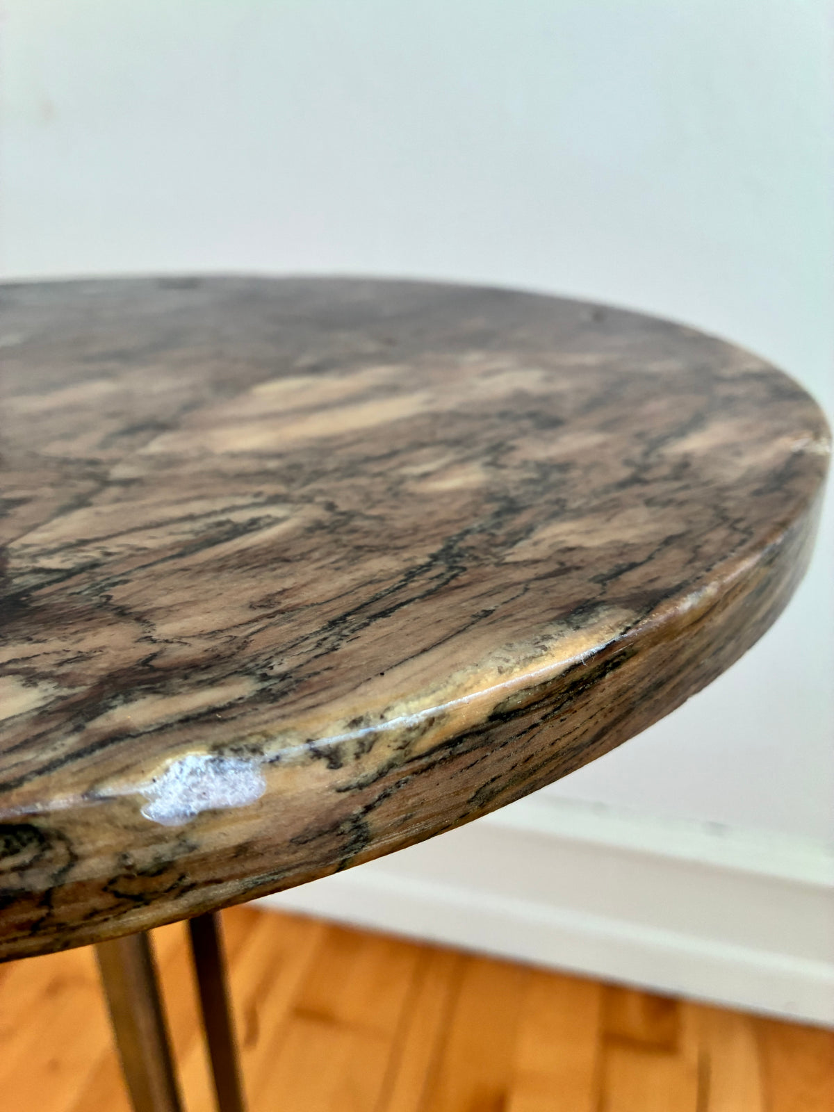 Vintage Italian Marble Side Table, 1960s