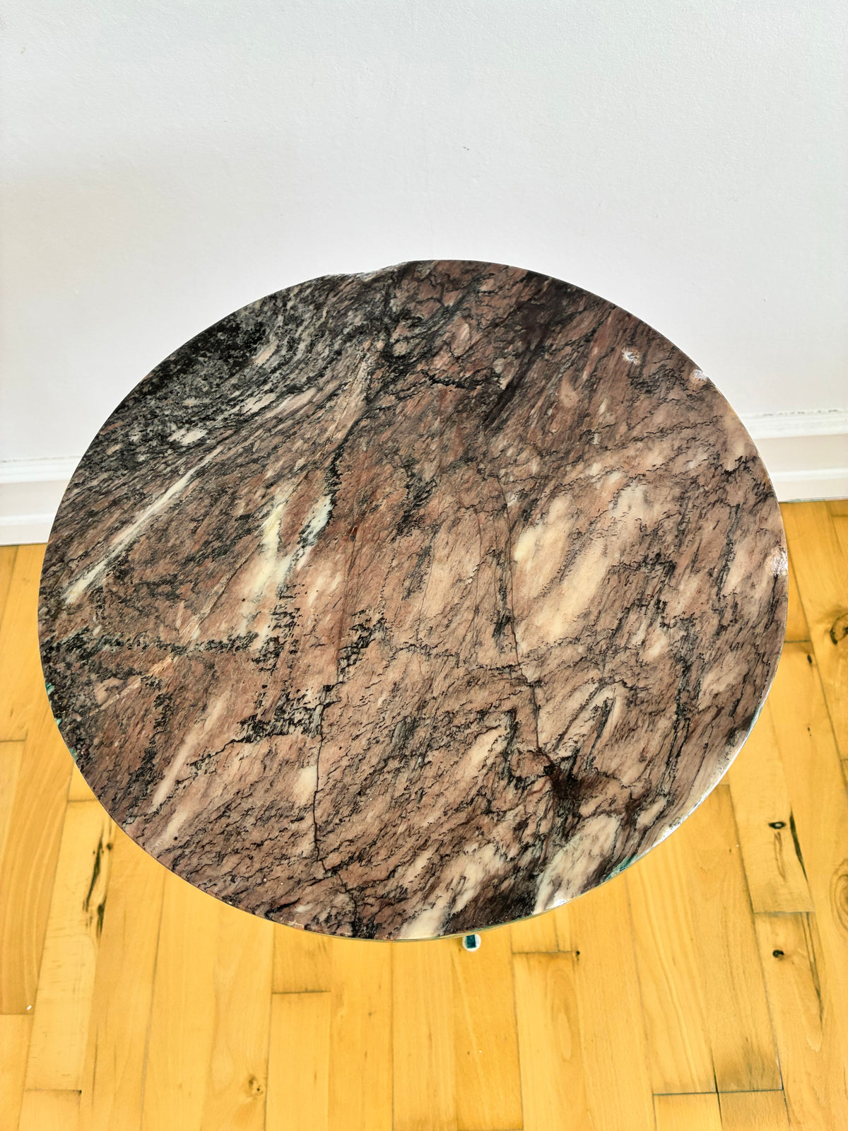 Vintage Italian Marble Side Table, 1960s