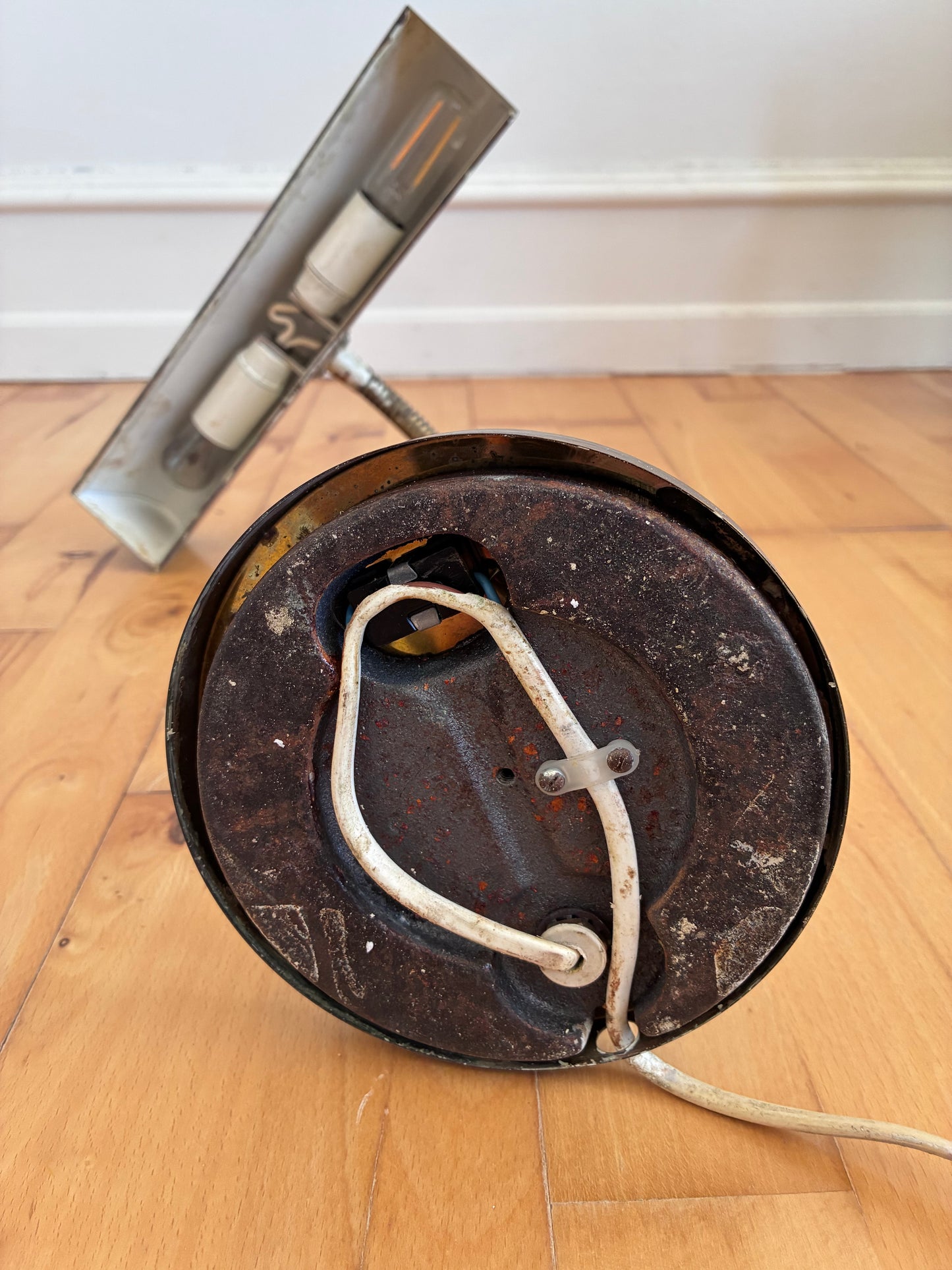 Vintage Mid-Century Brass Desk Lamp