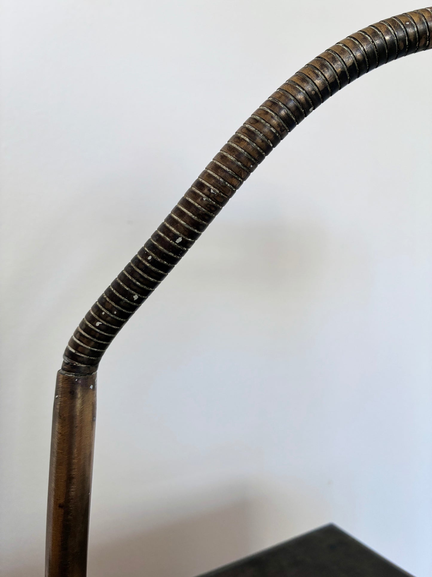 Vintage Mid-Century Brass Desk Lamp