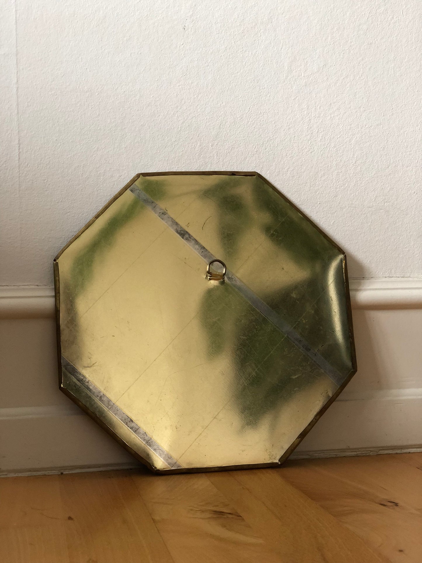 Vintage Octagonal Wall Mirror – Spanish, Hollywood Regency, Moroccan-inspired 1960s
