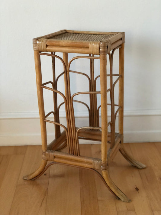 Vintage Bamboo Side Table Denmark