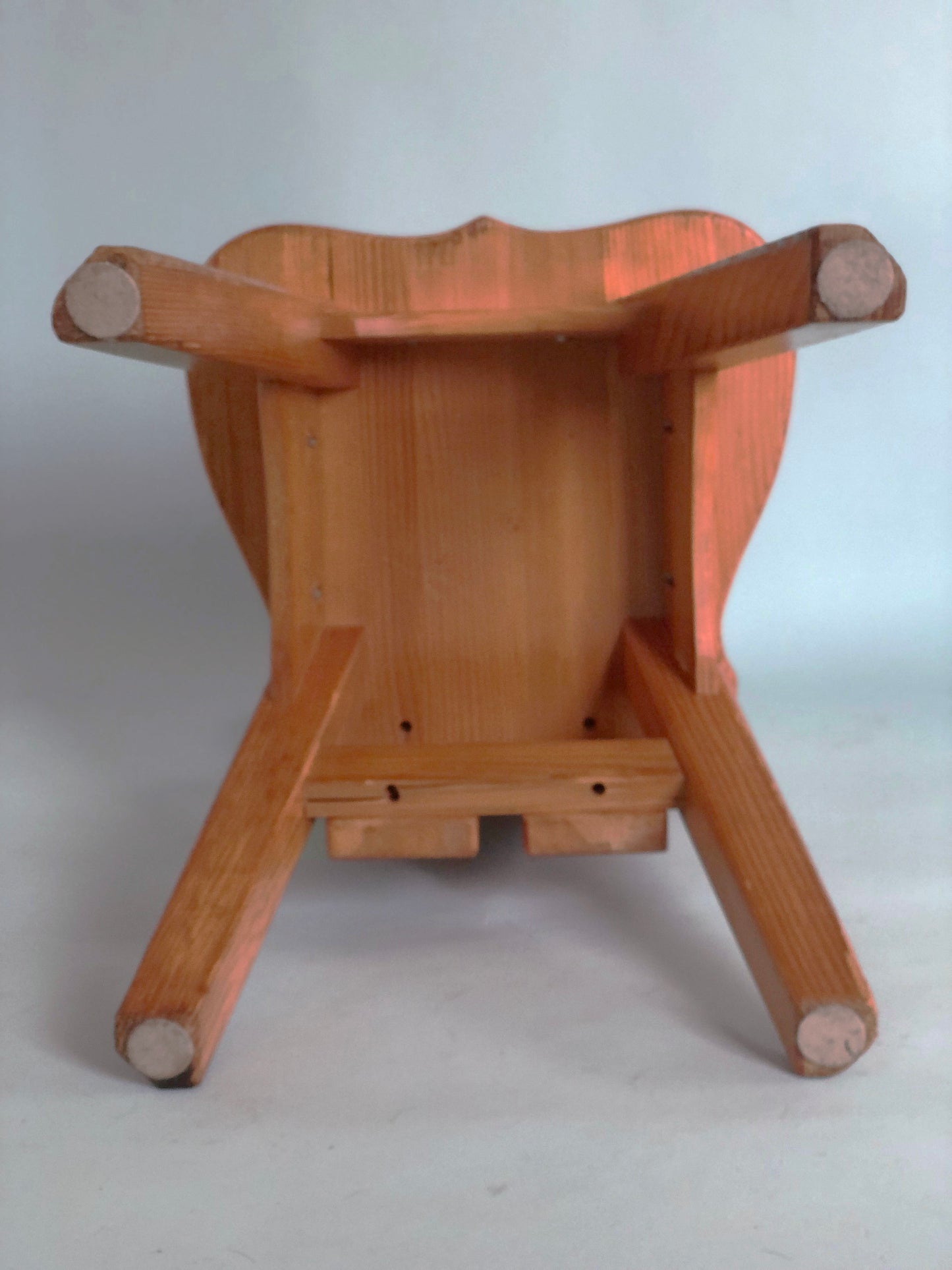 Vintage Brutalist Scandinavian Dining Chair Sweden 1960s Set of 4