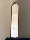 Vintage Deknudt Full Length Crested Mirror Hollywood Regency Belgium