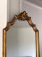 Vintage Deknudt Full Length Crested Mirror Hollywood Regency Belgium