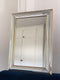 Vintage Deknudt Mirror Hollywood Regency in Silver and Gold 1980s